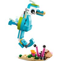 Конструктор LEGO Creator 31128 Дельфин и черепаха - Изображение №8 — Chaika Market
