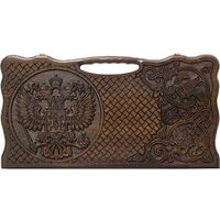 Шашки/нарды Haleyan Герб РФkh022 — Chaika Market