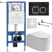 Унитаз подвесной Roxen StounFix Dual Fresh 968267 - Изображение №2 — Chaika Market