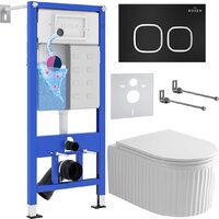 Унитаз подвесной Roxen StounFix Dual Fresh 968267 — Chaika Market