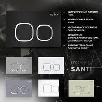 Унитаз подвесной Roxen StounFix Dual Fresh 968267 - Изображение №18 — Chaika Market