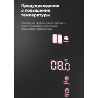 Четырёхдверный холодильник MAUNFELD MFF181NFB - Изображение №12 — Chaika Market