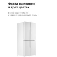 Четырёхдверный холодильник MAUNFELD MFF181NFB - Изображение №15 — Chaika Market