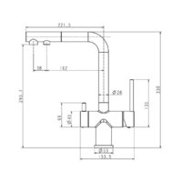 Смеситель Paulmark Serpentine SE213222-431 (белый матовый) - Изображение №18 — Chaika Market