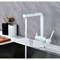 Смеситель Paulmark Serpentine SE213222-431 (белый матовый) - Изображение №17 — Chaika Market