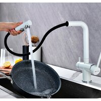 Смеситель Paulmark Serpentine SE213222-431 (белый матовый) - Изображение №9 — Chaika Market