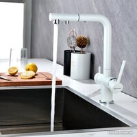 Смеситель Paulmark Serpentine SE213222-431 (белый матовый) - Изображение №4 — Chaika Market