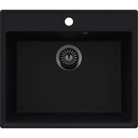 Кухонная мойка MAUNFELD Perla 580 MFQS-580B — Chaika Market