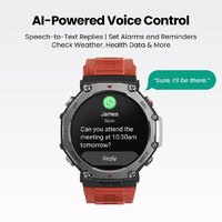 Умные часы Amazfit T-Rex 3 (серый туман) - Изображение №3 — Chaika Market