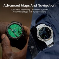 Умные часы Amazfit T-Rex 3 (серый туман) - Изображение №5 — Chaika Market