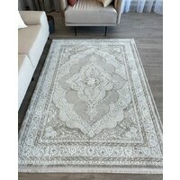 Ковер для жилой комнаты Radjab Carpet Марсель Z 1066 Прямоугольник 11602RK (3x4, Beige) - Изображение №6 — Chaika Market
