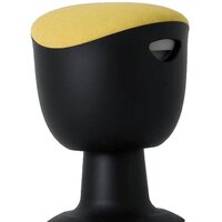 Офисное кресло Chair Meister Tulip (черный пластик, желтый) — Chaika Market