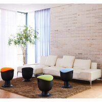 Офисное кресло Chair Meister Tulip (черный пластик, желтый) - Изображение №2 — Chaika Market