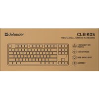 Клавиатура Defender Cleikos GK-135 - Изображение №10 — Chaika Market