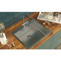 Кухонная мойка ARFEKA AF 600*505 Satin - Изображение №5 — Chaika Market