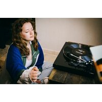 Виниловый проигрыватель Rekkord Audio F400 (2M Red, коричневый) - Изображение №3 — Chaika Market
