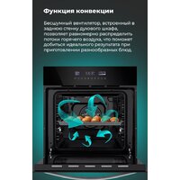 Электрический духовой шкаф MAUNFELD EOEH.5811B - Изображение №33 — Chaika Market