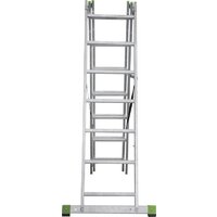 Лестница-стремянка Новая высота NV 223 алюминиевая трёхсекционная 3x7 ступеней - Изображение №5 — Chaika Market