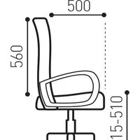 Офисное кресло Brabix Eldorado EX-504 (бежевый) - Изображение №5 — Chaika Market