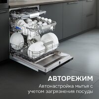 Встраиваемая посудомоечная машина Zigmund & Shtain DW 311.6 - Изображение №17 — Chaika Market