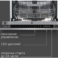 Встраиваемая посудомоечная машина Zigmund & Shtain DW 311.6 - Изображение №2 — Chaika Market