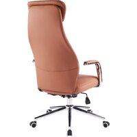 Офисное кресло Everprof Bell (экокожа, коричневый) - Изображение №4 — Chaika Market