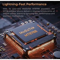 Телефон Oukitel WP38 6GB/256GB (черный) - Изображение №6 — Chaika Market