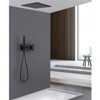 Душевая система  Abber Daheim AF8221B (черный матовый) - Изображение №2 — Chaika Market