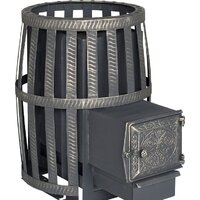 Банная печь Березка Корвет 15, сетчатый кожух — Chaika Market