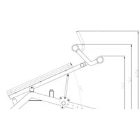 Силовая скамья DFC D2320 - Изображение №11 — Chaika Market
