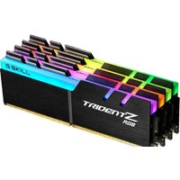 Оперативная память G.Skill Trident Z RGB 4x8GB DDR4 PC4-25600 F4-3200C16Q-32GTZR — Chaika Market