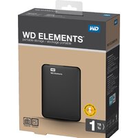 Внешний накопитель WD Elements Portable 1TB (WDBUZG0010BBK) - Изображение №8 — Chaika Market