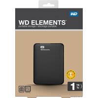 Внешний накопитель WD Elements Portable 1TB (WDBUZG0010BBK) - Изображение №7 — Chaika Market