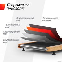 Электрическая беговая дорожка Unixfit Wood Way 2.0 APP - Изображение №8 — Chaika Market