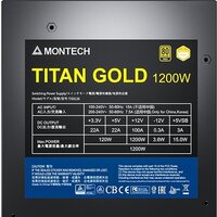 Блок питания Montech Titan Gold 1200W - Изображение №6 — Chaika Market