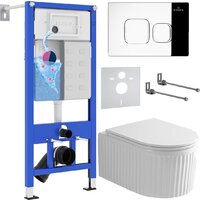 Унитаз подвесной Roxen StounFix Dual Fresh 968273 — Chaika Market