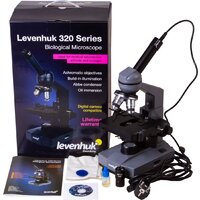 Микроскоп Levenhuk D320L BASE 3 Мпикс монокулярный 73812 - Изображение №2 — Chaika Market
