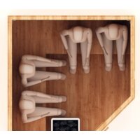 Инфракрасная сауна Шингарёв и Ко Угловая 4-местная (финская) - Изображение №3 — Chaika Market