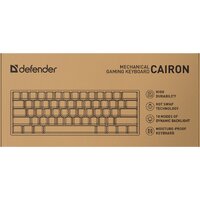 Клавиатура Defender Cairon GK-081 - Изображение №6 — Chaika Market