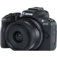 Беззеркальный фотоаппарат Canon EOS R50 RF-S 18-45mm F4.5-6.3 IS STM (черный) — Chaika Market