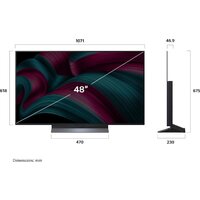 OLED телевизор LG OLED evo AI C5 OLED48C54LA - Изображение №4 — Chaika Market