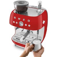 Рожковая кофеварка Smeg EGF03RDEU - Изображение №5 — Chaika Market