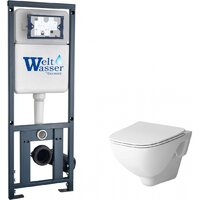 Унитаз подвесной AM.PM X-Joy C851701SC + WeltWasser Marberg 410 — Chaika Market