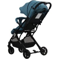 Коляска прогулочная «книга» Farfello Comfy Go CG-19 (темно-бирюзовый) - Изображение №3 — Chaika Market