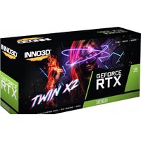 Видеокарта Inno3D GeForce RTX 3060 Twin X2 12GB GDDR6 N30602-12D6-119032AH - Изображение №3 — Chaika Market
