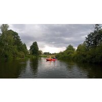 Надувная лодка Вольный ветер Ангара 2 Travel (оранжевый) - Изображение №6 — Chaika Market