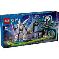 Конструктор LEGO City 60421 Парк американских горок «Мир роботов» — Chaika Market
