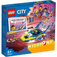 Конструктор LEGO City 60355 Детективные миссии водной полиции — Chaika Market