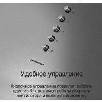 Кухонная вытяжка MAUNFELD Bath Isla 401 (черный) - Изображение №16 — Chaika Market