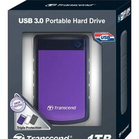 Внешний накопитель Transcend StoreJet 25H3P 1TB (TS1TSJ25H3P) - Изображение №2 — Chaika Market